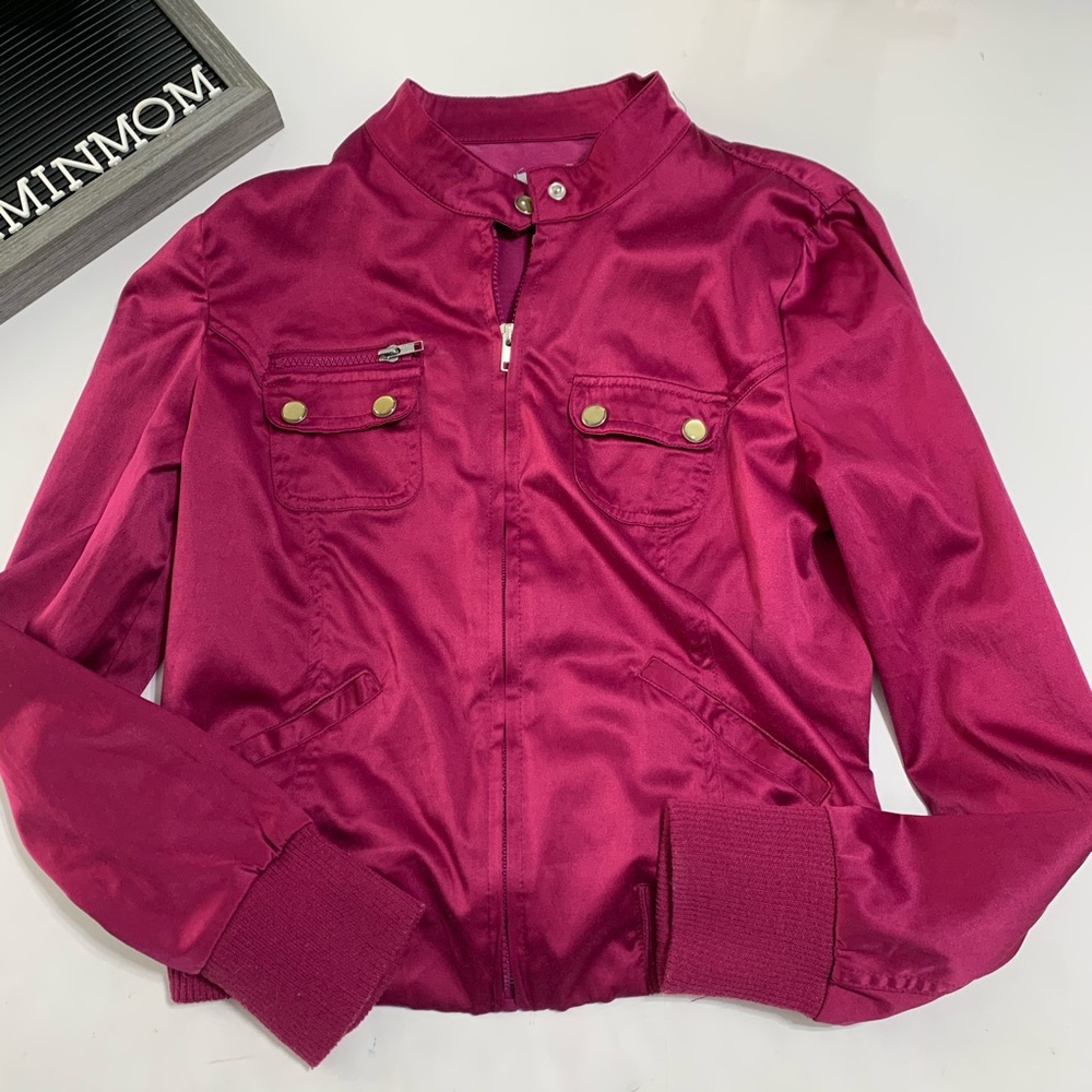 ‼️MAX Rave Fuchsia Jacket Size Large‼️ - Picture 2 of 8